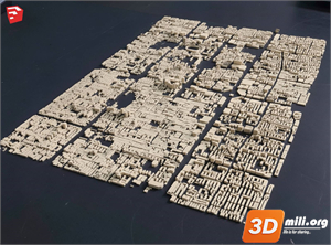 Environment element Skp Files 